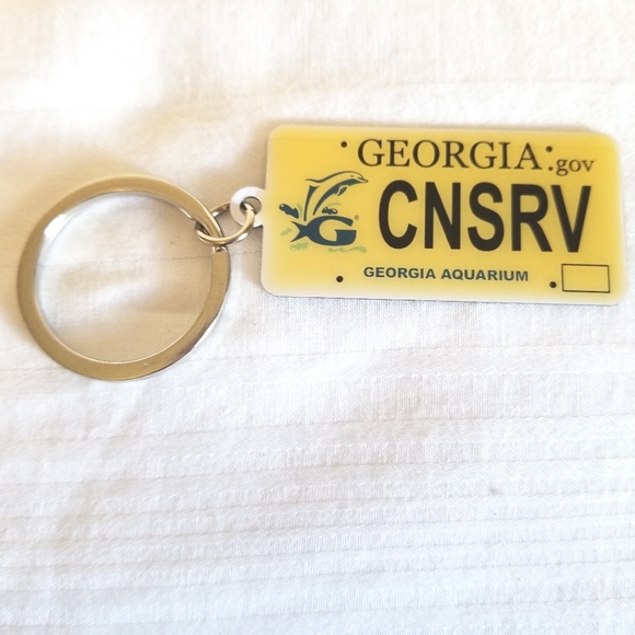Georgia Conservation Keychain - Picture 1 of 3